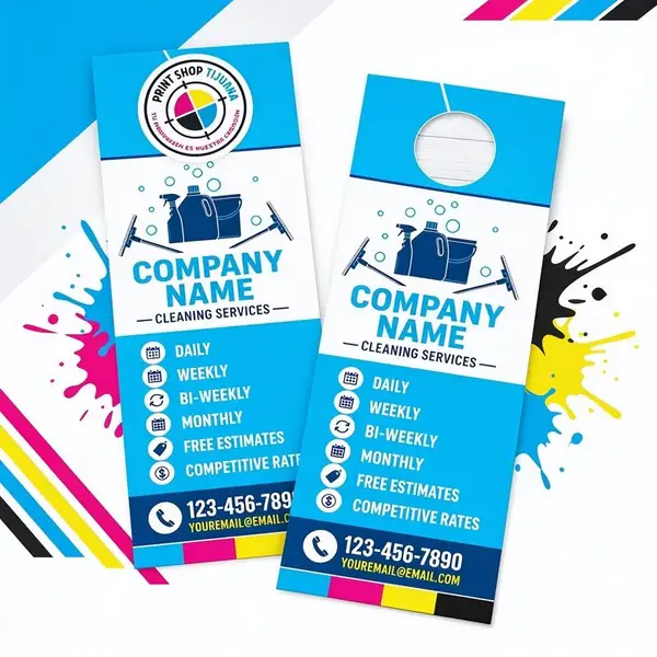 Colgantes para puertas personalizados — Print Shop Tijuana