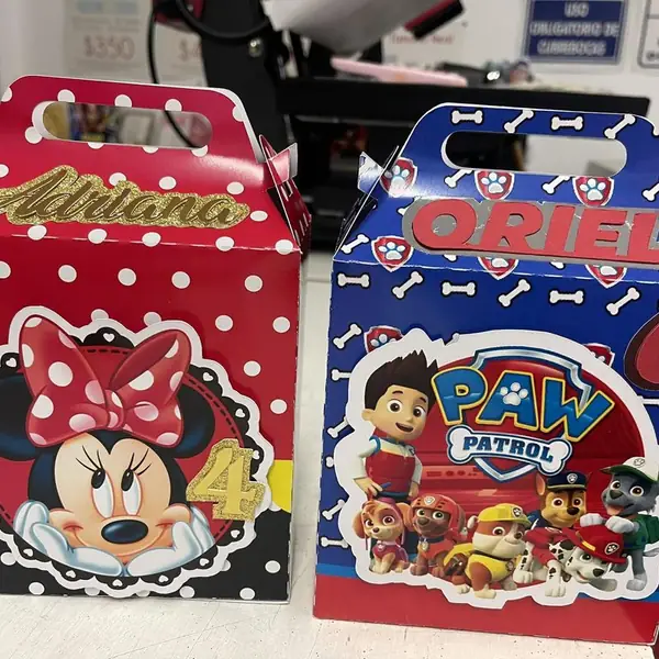 Dulceros y bolsas impresas — Print Shop Tijuana